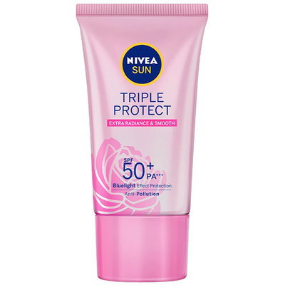 Nivea Sun Protetor Solar Facial Tripla Proteção Loção Pele Radiante Fps 50 – 40ml