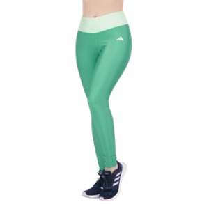 Calça Legging Adidas Latin Fit Colorblock Feminina Verde