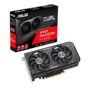 Placa De Vídeo Rx 6600 8g-v3 Dual Asus Amd Radeon, 8gb Gddr6 – 90yv0gp3-m0na00