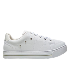 Tênis Ramarim Strass Feminino – Branco+Cinza