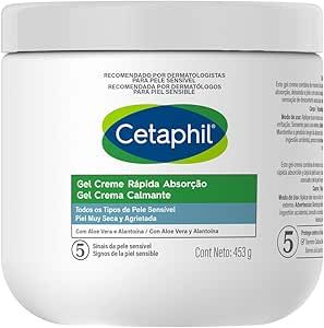 Cetaphil Gel Creme Rápida Absorção Com Aloe Vera 453g