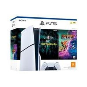 Console Sony PlayStation 5 Slim, Branco + 2 Jogos – 1000038899