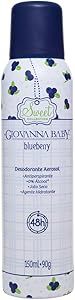 Desodorante Aerossol 150Ml Blueberry, Feminino, Giovanna Baby