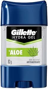 Desodorante Gel Antitranspirante Gillette Hydra Gel Aloe – 82g