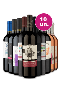 Kit 10 Vinhos por 200 – Campeões + Frete Grátis