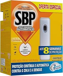 Multi Inseticida Automático SBP Citronela 250ml