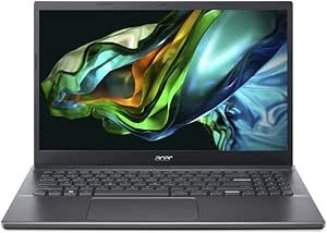 Notebook Acer Aspire 5 A515-57-53Z5 Intel Core i5 12ªgen Windows 11 Home 8GB 256GB SSD 15.6” FHD