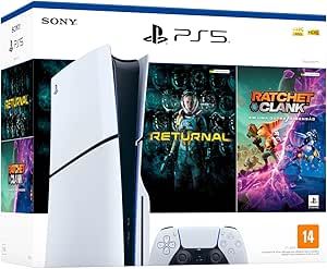 PlayStation®5 Slim Disk + 2 Jogos