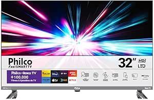 Smart TV 32 Philco PTV32K34RKGB LED Roku TV