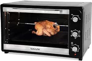 SUGGAR FORNO ELÉTRICO 66 LITROS PRETO 220V , FE6602PT