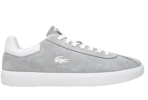 Tênis Lacoste Baseshot I Masculino – Cinza+Branco