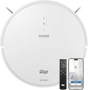 WAP Aspirador de Pó Robô ROBOT W1000, Automático, 350ml, Compatível com Assistentes de Voz e Mapeamento, 36W Bivolt