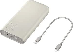 Bateria Carregador Portátil 3x USB-C, 20000mAh, Super Rápida 45W