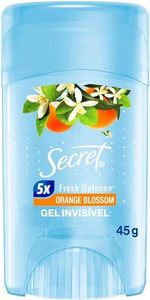 Secret Gel Invisible Desodorante Orange Blossom 45 G(a Embalagem Pode Variar)