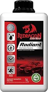 Shampoo Neutro Concentrado Automotivo Redragon Auto Care Radiant 1 L :automotivo